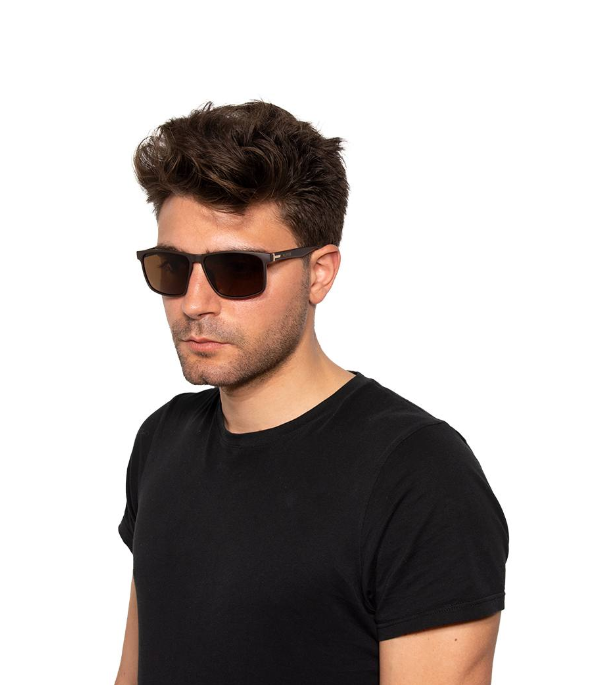 LUNETTES DE SOLEIL «CLASSIC RULE» BROWN