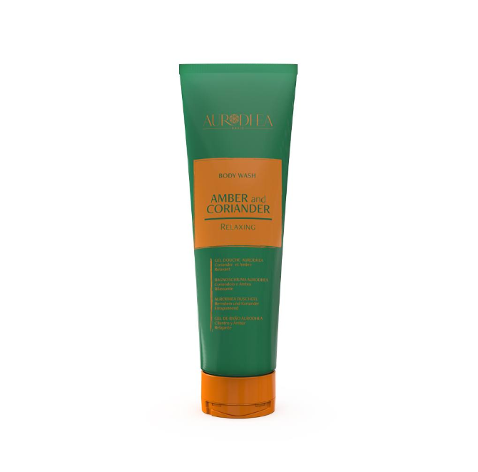 Gel douche Aurodhea - parfum de Coriandre et Ambre - 250 ml