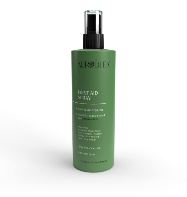 Spray de premiers secours avec de 98% Aloe Vera - 150 ml