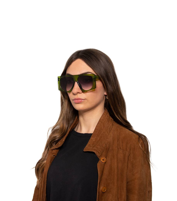 LUNETTES DE SOLEIL "SQUARE" GREEN